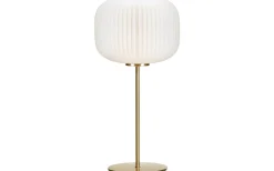 Sovrum|Bordslampor-Markslojd Sober Bordslampa 50cm Vit/Mässing