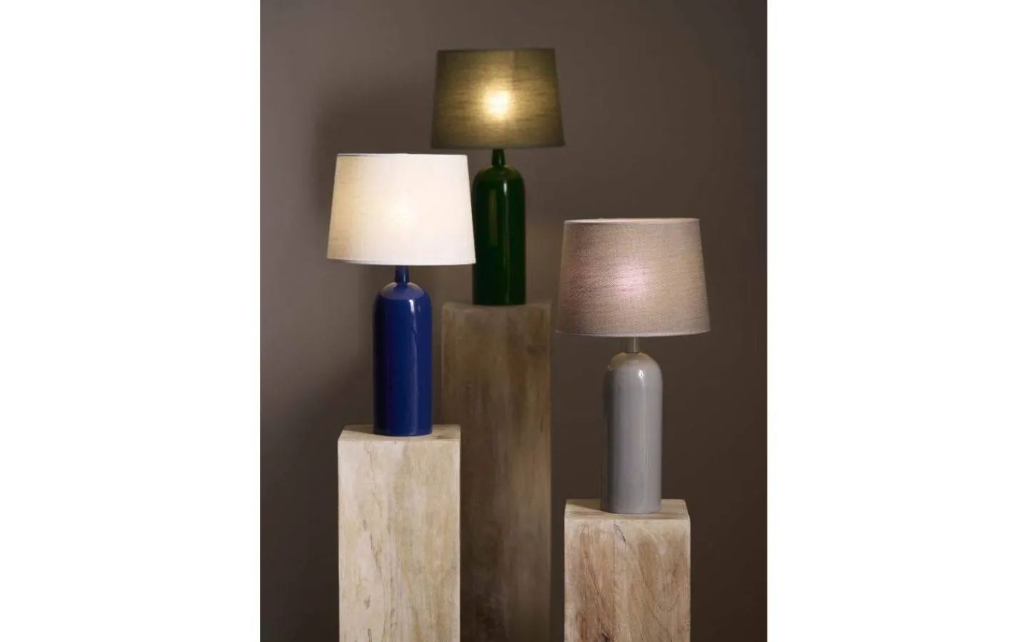 Enfärgade Runda Lampskärmar < PR Home Sofia Lampskärm Cecil Ø25cm Mossa
