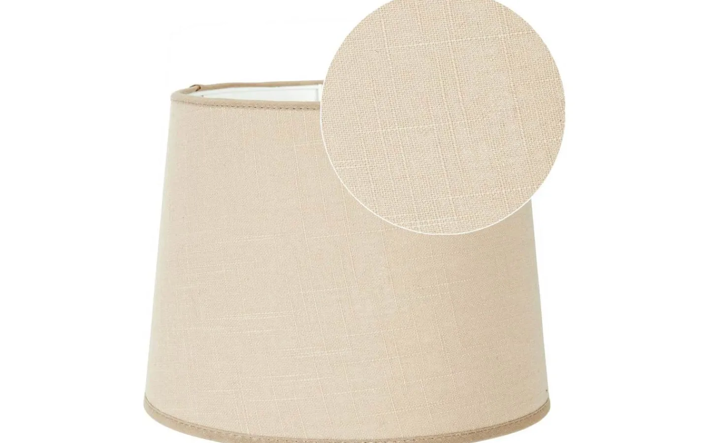 Enfärgade Runda Lampskärmar < PR Home Sofia Lampskärm Ø25cm Classico Beige