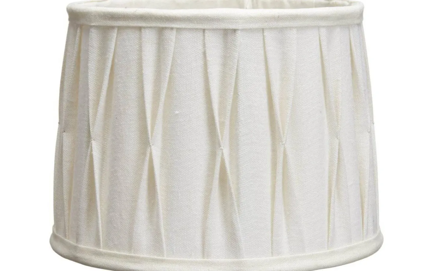 Plisserade Lampskärmar-PR Home Sofia Lampskärm Ø30cm Plissé Stygn Offwhite