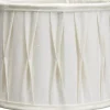Plisserade Lampskärmar-PR Home Sofia Lampskärm Ø40cm Plissé Stygn Offwhite