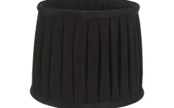 Enfärgade Runda Lampskärmar|Plisserade Lampskärmar < PR Home Sofia Lampskärm Ø30cm Plissé Svart