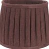 Plisserade Lampskärmar-PR Home Sofia Lampskärm Ø35cm Plissé Vinröd
