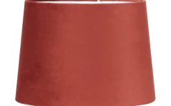 Enfärgade Runda Lampskärmar < PR Home Sofia Lampskärm Ø40cm Sammet Rost