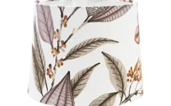 Mönstrade Lampskärmar-PR Home Sofia Lampskärm Ø35cm Seedpod Puder