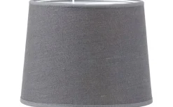 Enfärgade Runda Lampskärmar < PR Home Sofia Lampskärm Lin Ø30cm Grå