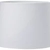 Enfärgade Runda Lampskärmar < PR Home Sofia Lampskärm Lin Ø40cm Vit