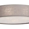 Plafonder-Belid Soft Plafond Ø60cm Grå Linne