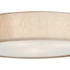 Plafonder < Belid Soft Plafond Ø60cm Natur Linne