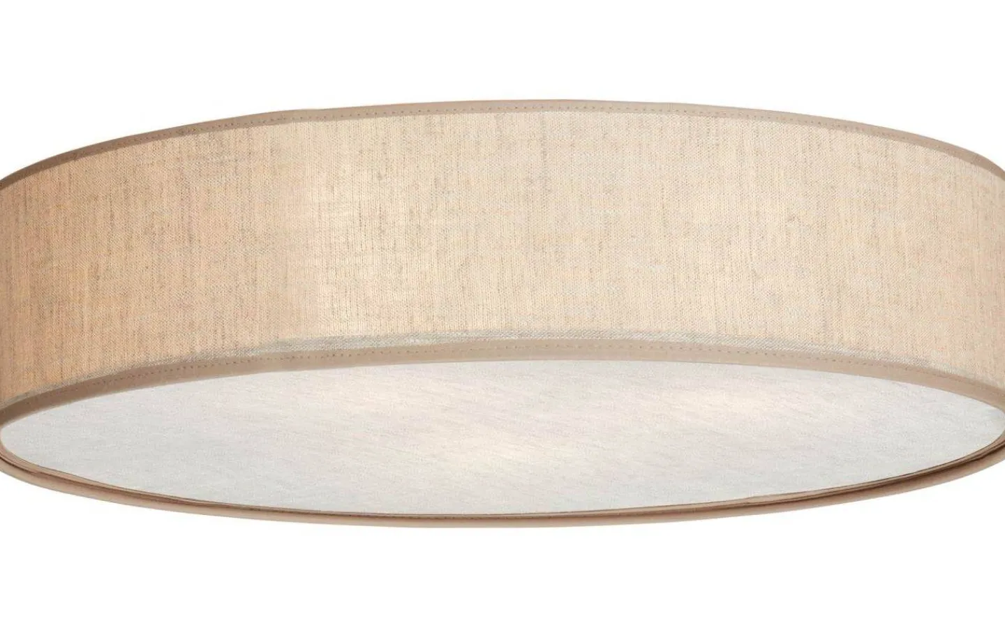 Plafonder < Belid Soft Plafond Ø60cm Natur Linne