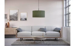 Stora Taklampor Ø50-69 Cm-Belid Soft Taklampa Ø57 Grön Ull