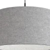 Stora Taklampor Ø50-69 Cm-Belid Soft Taklampa Ø57 Grå Ull