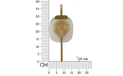 Lampetter-Mauro Ferretti Softy Vägglampa 38cm Guld