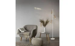 Golvläslampor-Trio Lighting Soka Golvlampa GU10 kaffe/varmgrå