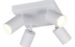 Takspot Med Minst 4 Lampor < Trio Lighting Soka Spotlight 4-delad GU10 matt vit