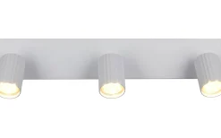 Avlånga Takspotlights|Takspot Med 3 Lampor < Trio Lighting Soka Spotlight 3-delad GU10 matt vit