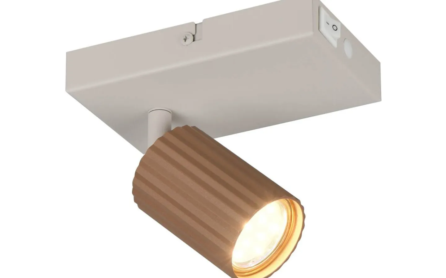 Läslampor < Trio Lighting Soka Spotlight GU10 kaffe/varmgrå