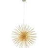 Vardagsrum|Kök & Matplats-Markslojd Soleil Taklampa Guld 12L 72cm