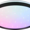 Plafonder < Reality Solit Plafond LED mattsvart stjärnljus RGB