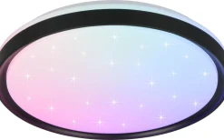 Plafonder < Reality Solit Plafond LED mattsvart stjärnljus RGB