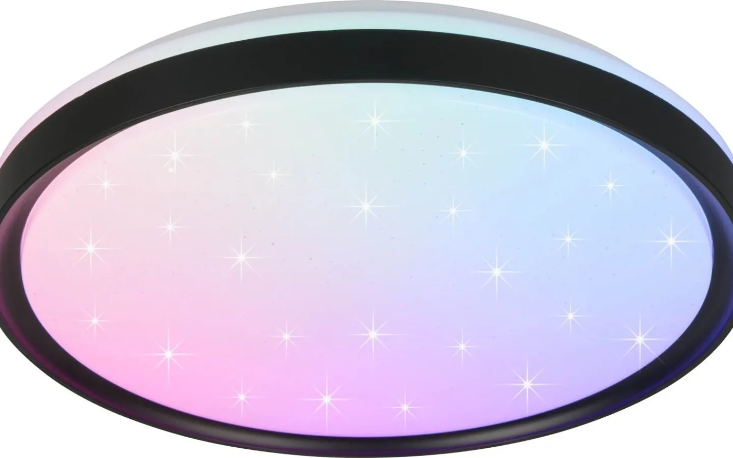 Plafonder < Reality Solit Plafond LED mattsvart stjärnljus RGB