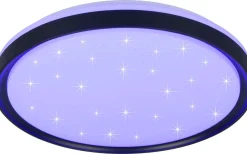 Plafonder < Reality Solit Plafond LED mattsvart stjärnljus RGB