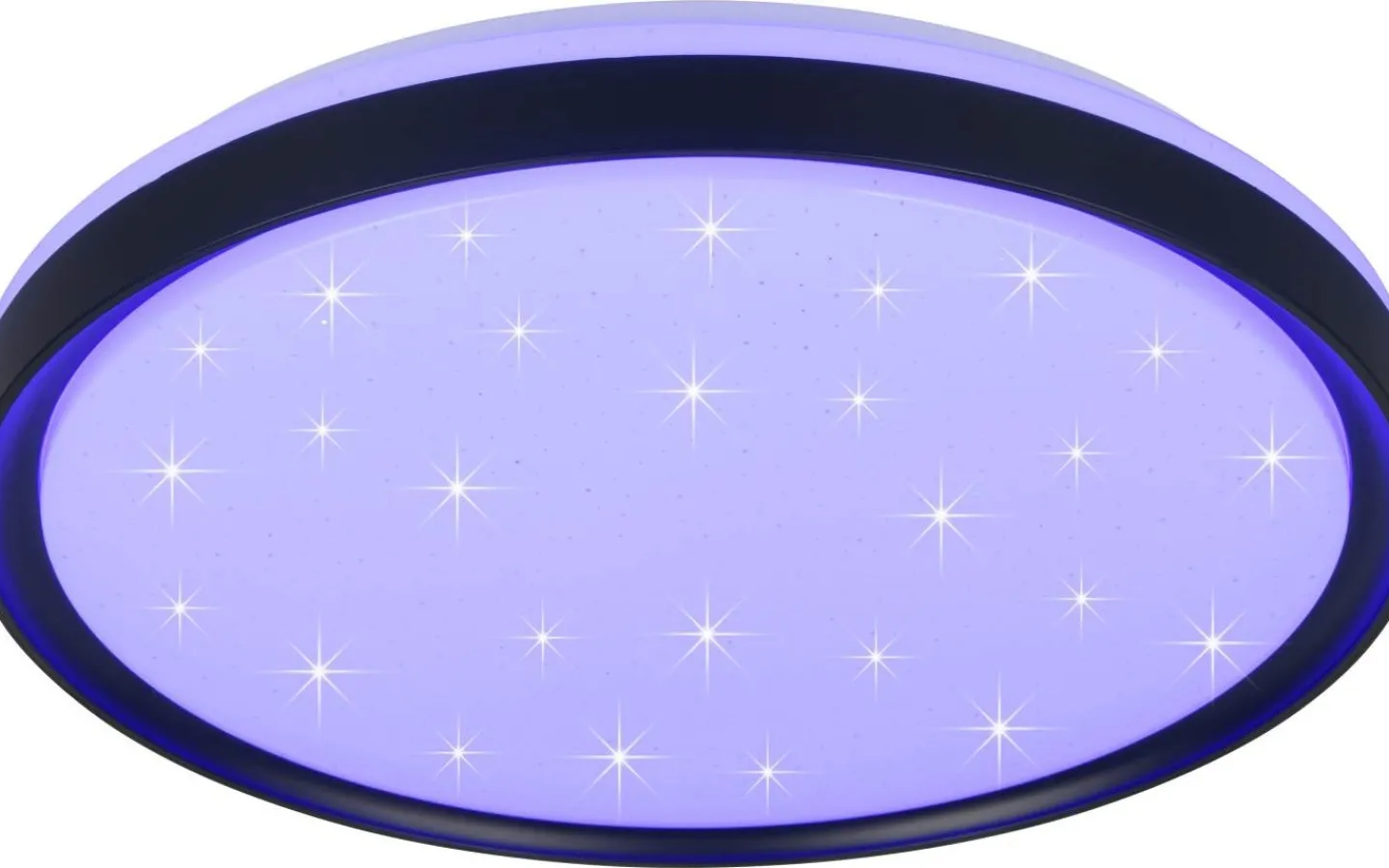 Plafonder < Reality Solit Plafond LED mattsvart stjärnljus RGB