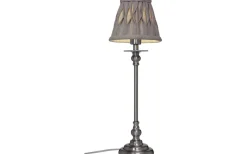 Lampfötter-Cottex Sophie Lampfot 39cm Borstad Krom