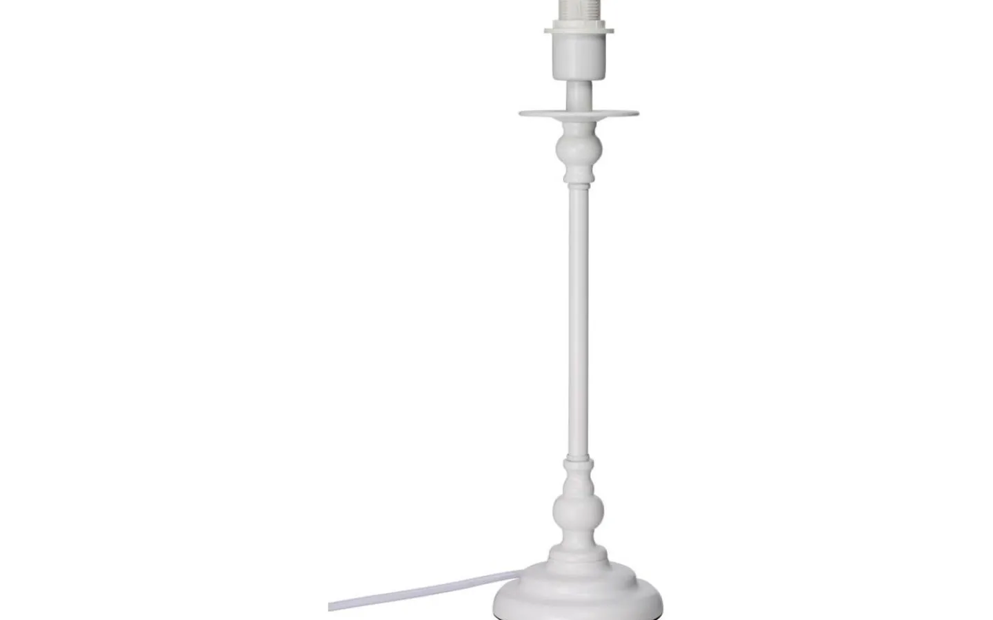 Lampfötter-Cottex Sophie Lampfot 39cm Vit