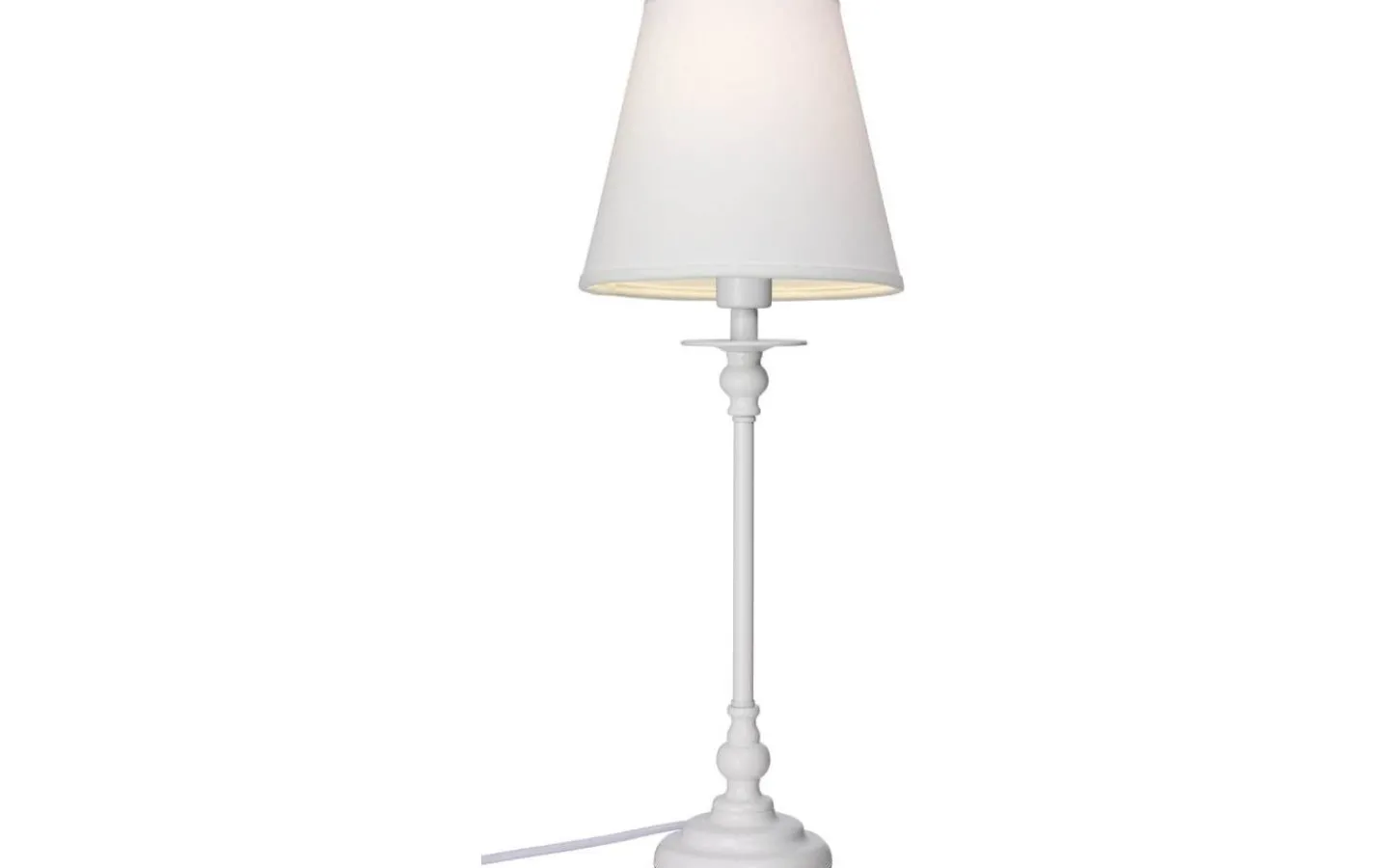 Lampfötter-Cottex Sophie Lampfot 39cm Vit
