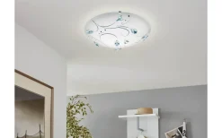 Plafonder-Eglo Sorrenta Plafond 31,5 LED 4000K 16W Vit/Kristall
