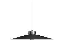 Stora Taklampor Ø50-69 Cm-Herstal Sound Taklampa 60cm Mattsvart