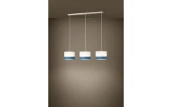 Avlånga Taklampor < Eglo Spaltini Taklampa 90cm Blå