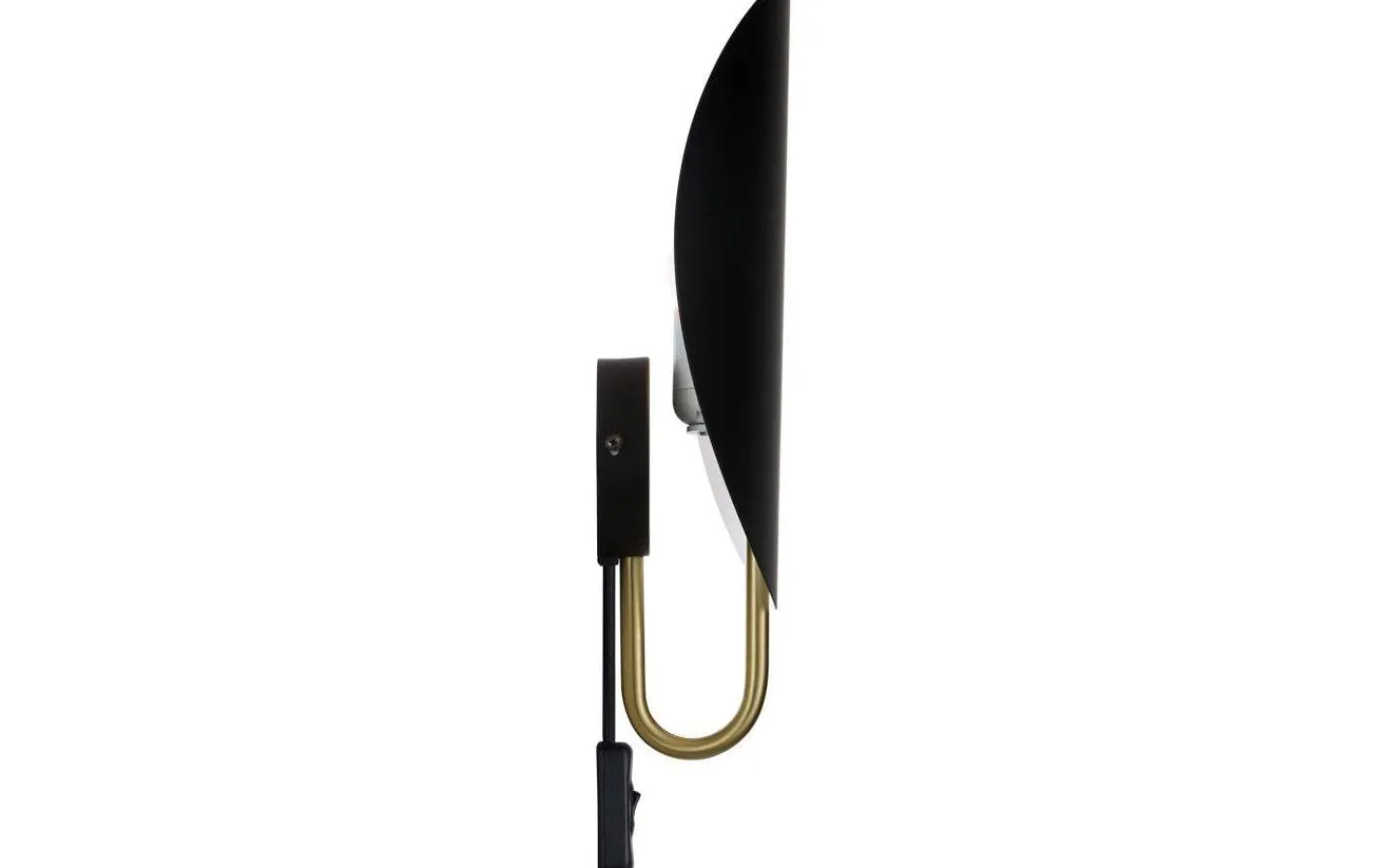 Lampetter-Design for the people Spargo Vägglampa Svart/Mässing