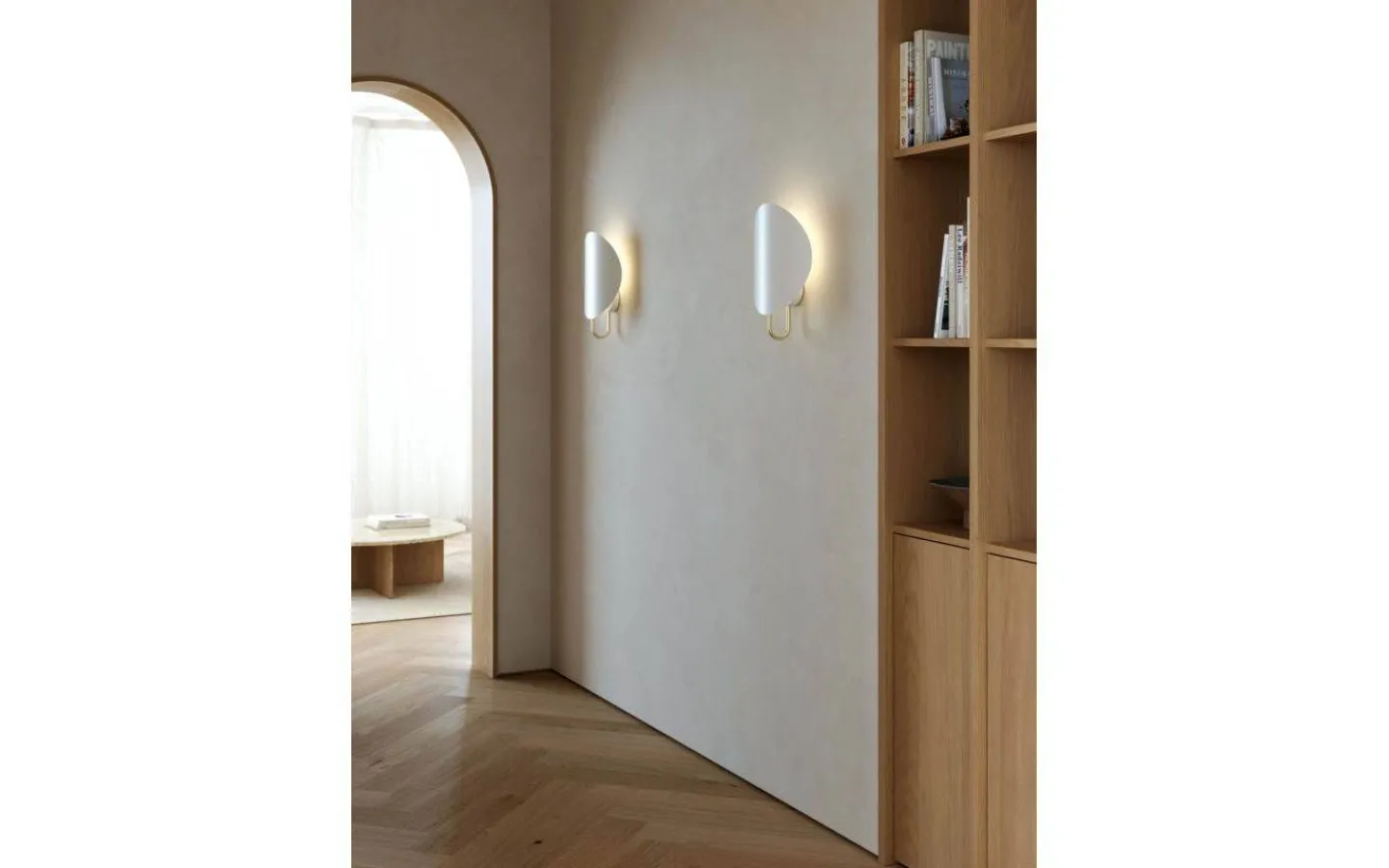 Lampetter < Design for the people Spargo Vägglampa Vit/Mässing