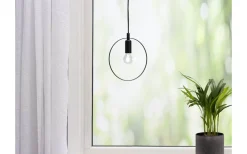 Kök & Matplats|Fönsterlampor < Cottex Spartan Ringo Fönsterlampa 20cm Svart