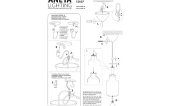 Fönsterlampor < Aneta Speceri Fönsterlampa 11cm Krom/Klar