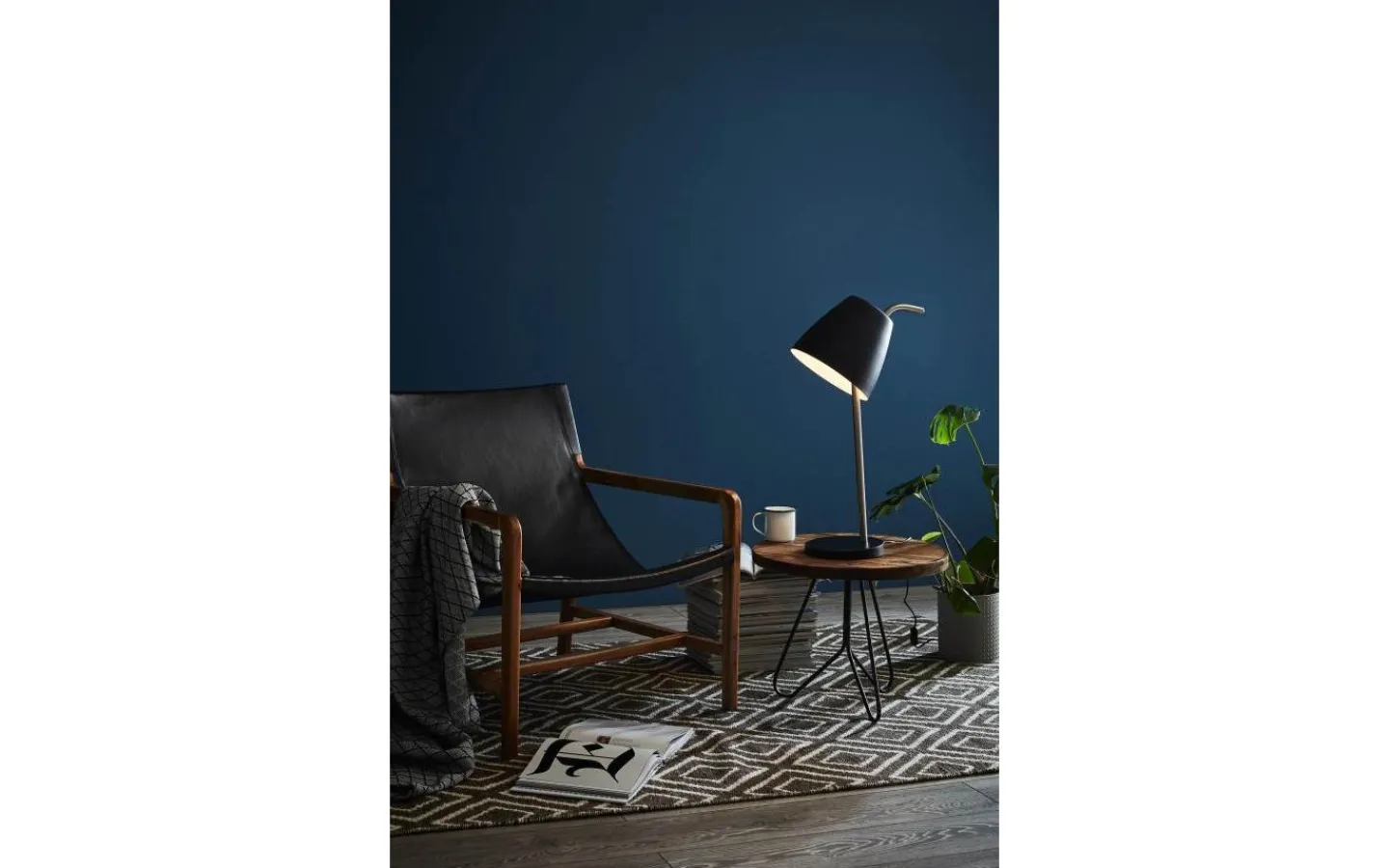 Skrivbordslampor-Markslojd Spin Bordslampa 75cm Svart/Stål
