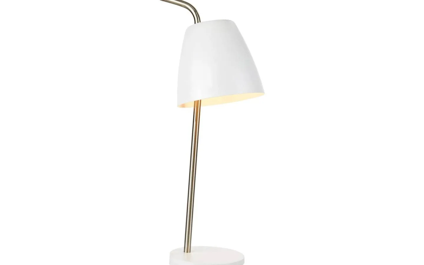 Skrivbordslampor < Markslojd Spin Bordslampa 75cm Vit/Stål