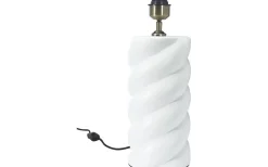 Lampfötter-PR Home Spin Lampfot 41cm Vit