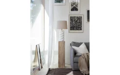Lampfötter-PR Home Spin Lampfot 41cm Vit