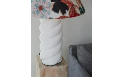 Lampfötter-PR Home Spin Lampfot 41cm Vit