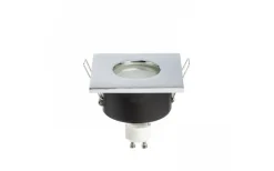 Spotlights Med Utbytbar Ljuskälla < Rendl Splash SQ Infälld Spotlight Krom GU10 IP65