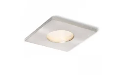 Spotlights Med Utbytbar Ljuskälla-Rendl Splash SQ Infälld Spotlight Matt nickel GU10 IP65