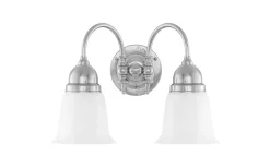 Badrumslampor Vägg < Karlskrona Lampfabrik Stackelberg - Förnicklad Badrum IP21