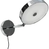 Läslampor-Dyberg Larsen Starlight Vägglampa LED 3000K 4,5W Krom