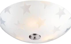 Plafonder < Markslojd Star Plafond 35cm LED Frostat/Stål