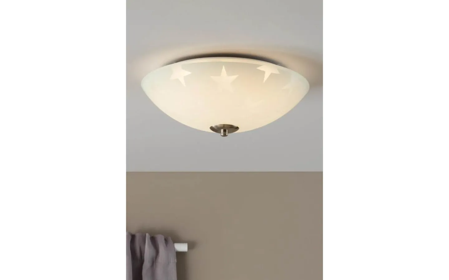 Plafonder < Markslojd Star Plafond 35cm LED Frostat/Stål
