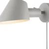 Läslampor-Design for the people Stay Vägglampa Grå