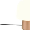 Bordslampor-Trio Lighting Steen Bordslampa E14 kaffebrun/vit